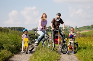 Radwandern in Rheinhessen - ein Spaß für Kids